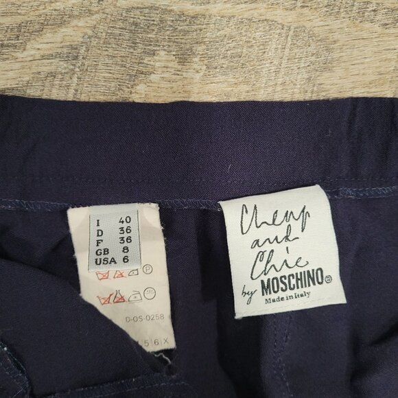MOSCHINO | Vintage Cheap and Chic Dress Pants | Sz. 6 - Picture 3 of 8